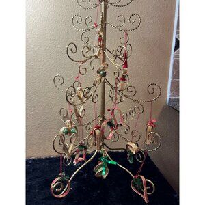 16 Vintage Swedish Folk Art Woven Straw Christmas ornament lot Scandinavian 196